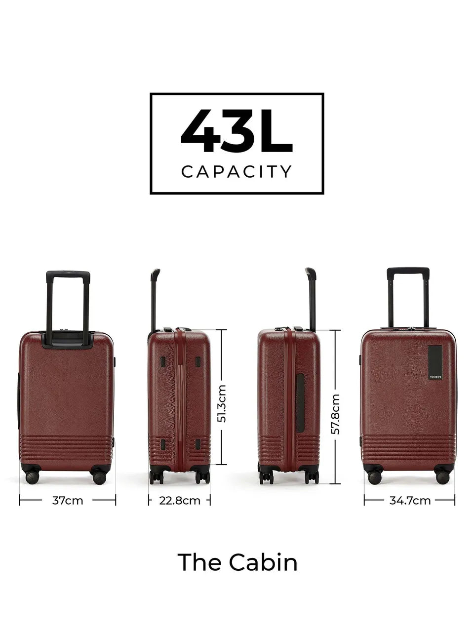 Luggage Million Dollar (Premium Texture) (Pack of 3)