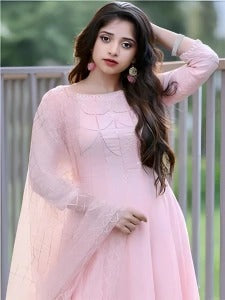 Designer Dress with Dupatta - Style 23576 | Timeless Elegance in Ethnic Wear