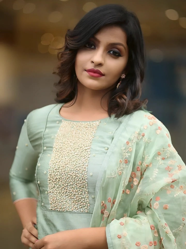 Designer Dress with Dupatta - Style 537 | Chic Ethnic Sophistication