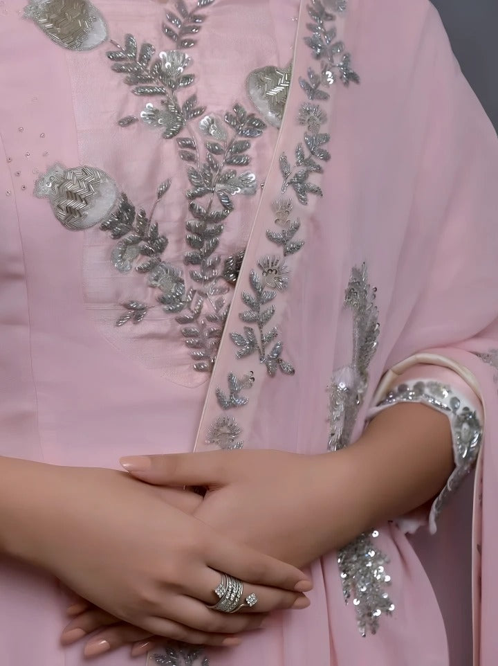 Designer Dress with Dupatta - Style 43767 | Exquisite Ethnic Charm