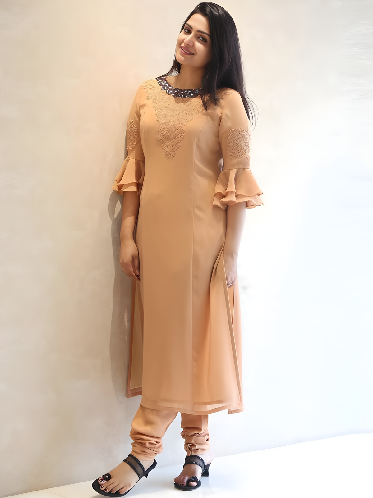 Designer Dress with Dupatta - Style 42368557 | Luxurious Ethnic Fashion