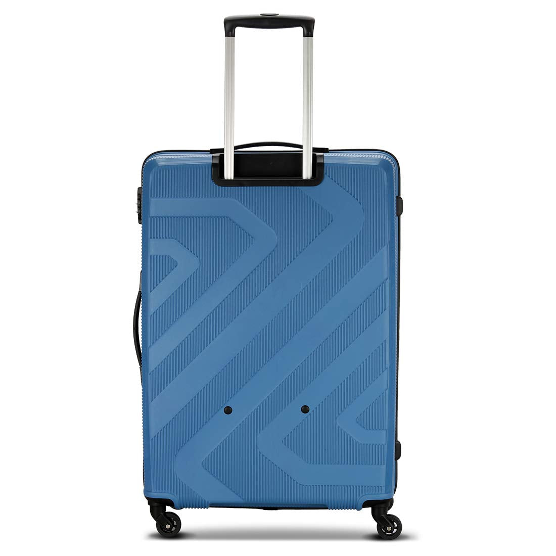 Polypropylene 31.1 inches Hard Suitcase (Ash Blue)