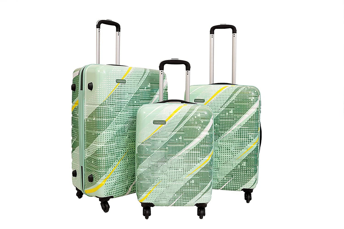 Hardsided Polycarbonate Unbreakable 360 Rotation New Printed Luggage