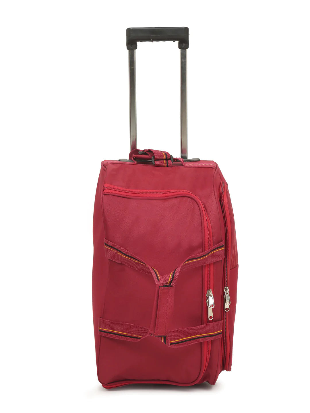Set of 3 SpreeCart Rolling Duffel Travel Bag (Red)