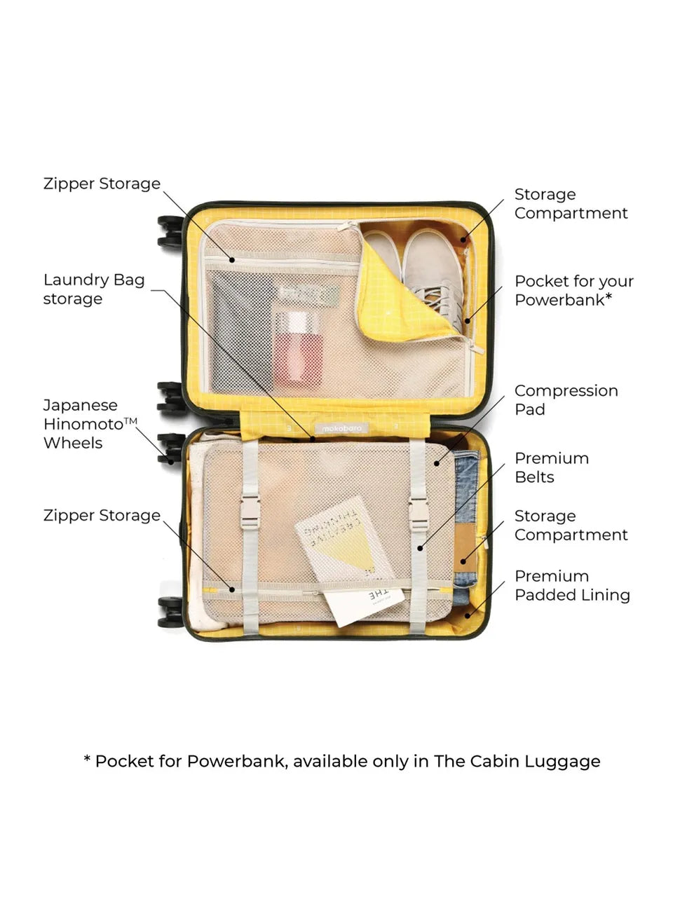 Luggage Million Dollar (Premium Texture) (Pack of 3)