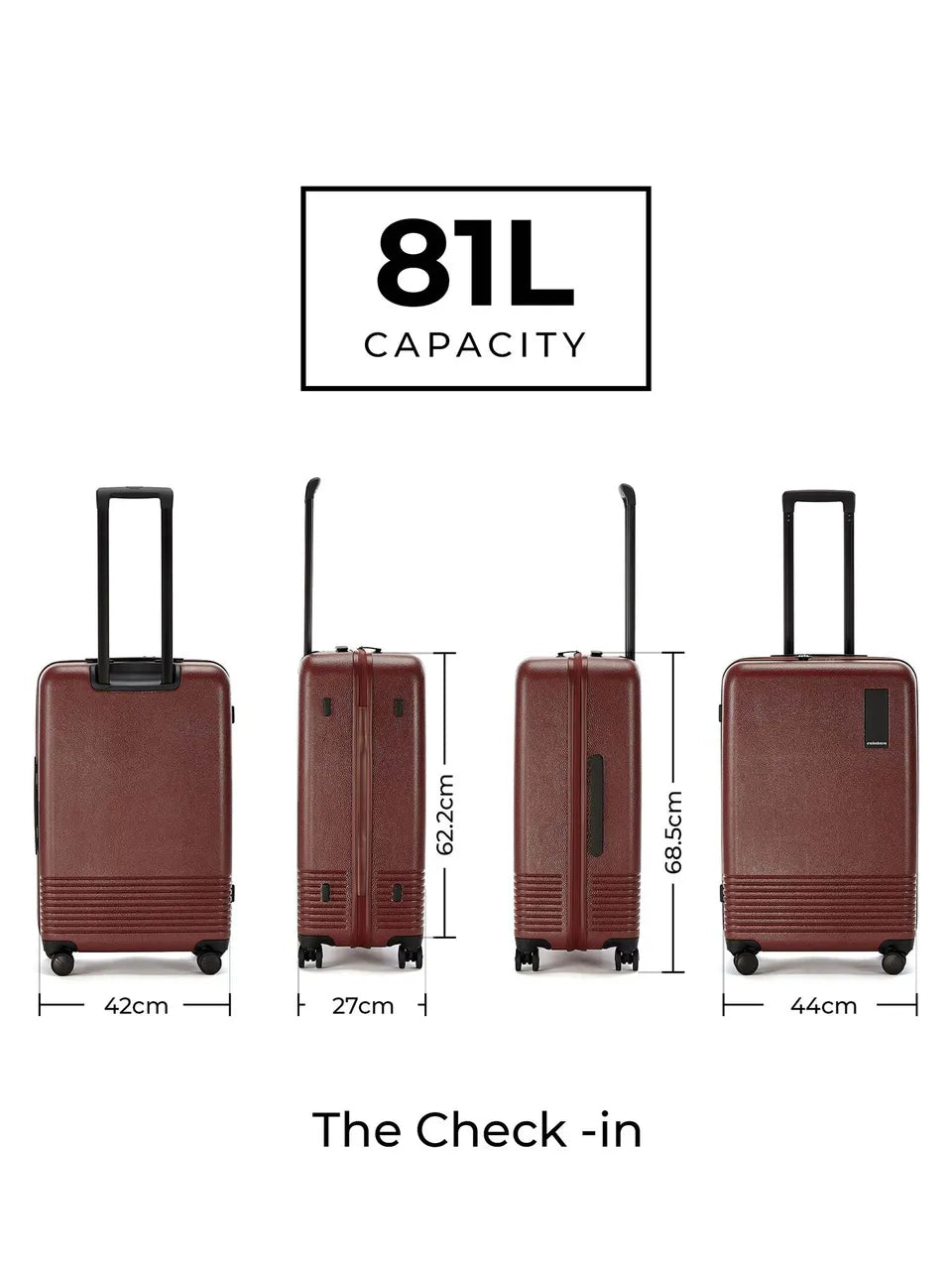 Luggage Million Dollar (Premium Texture) (Pack of 3)