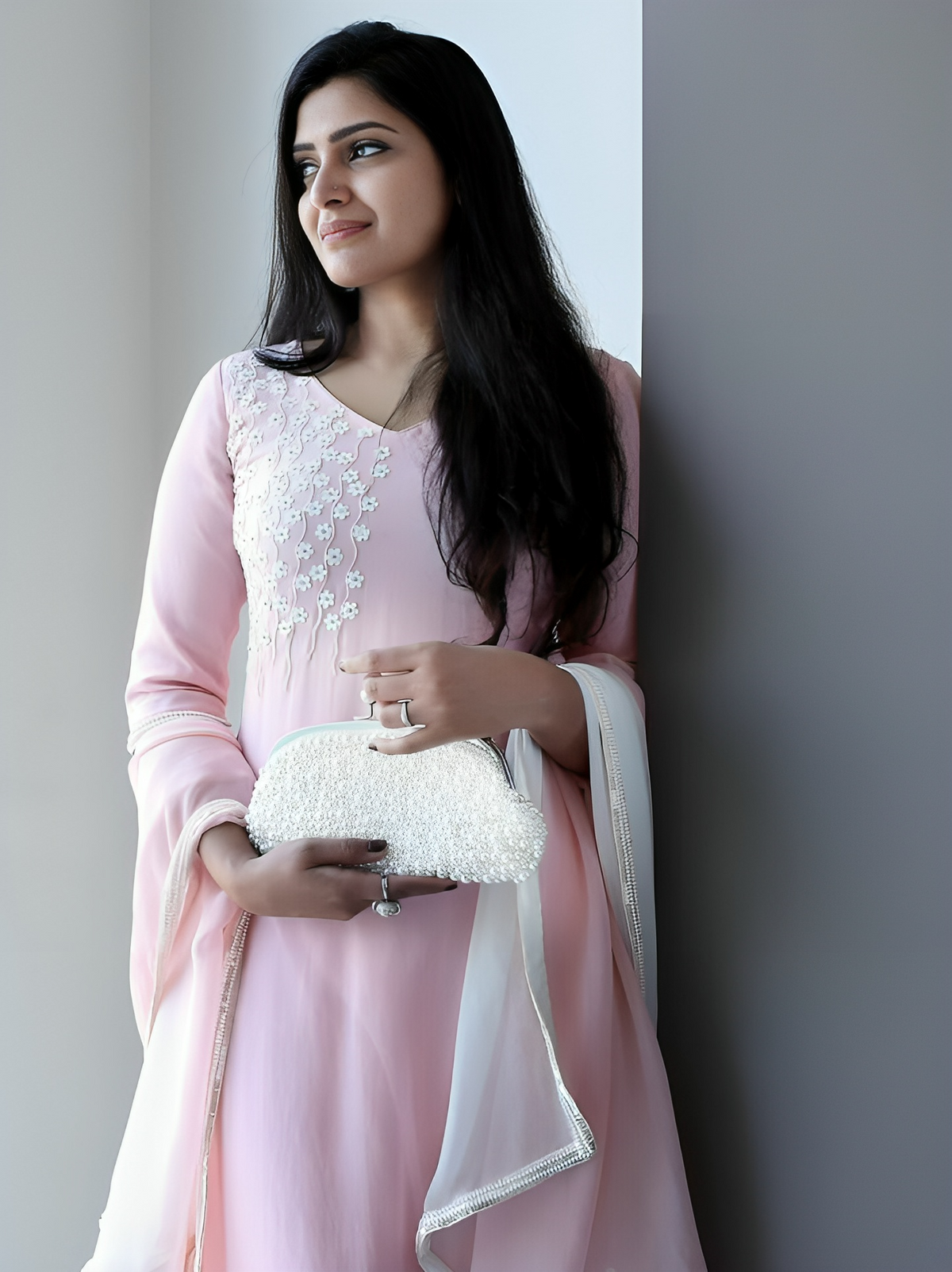 Designer Dress with Dupatta - Style 2452 | Exquisite Ethnic Charm
