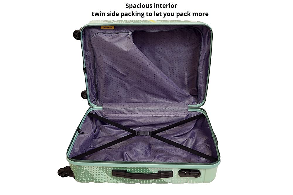 Hardsided Polycarbonate Unbreakable 360 Rotation New Printed Luggage