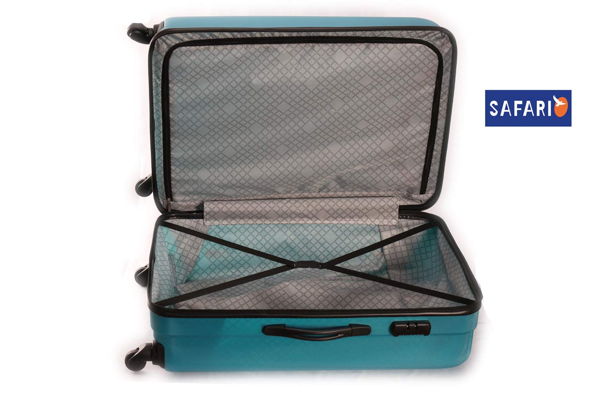 Polycarbonate Hard Sided 360 Rotation Suitcase - 3 Piece Set