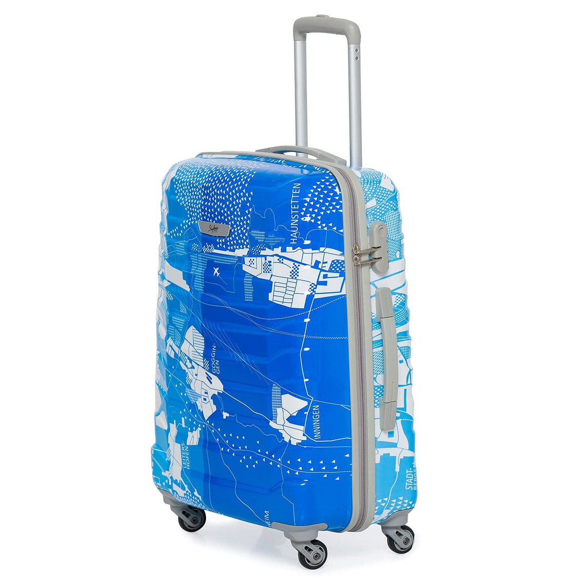 Trooper Polycarbonate Hardsided Luggage Set of 2 Small & Medium