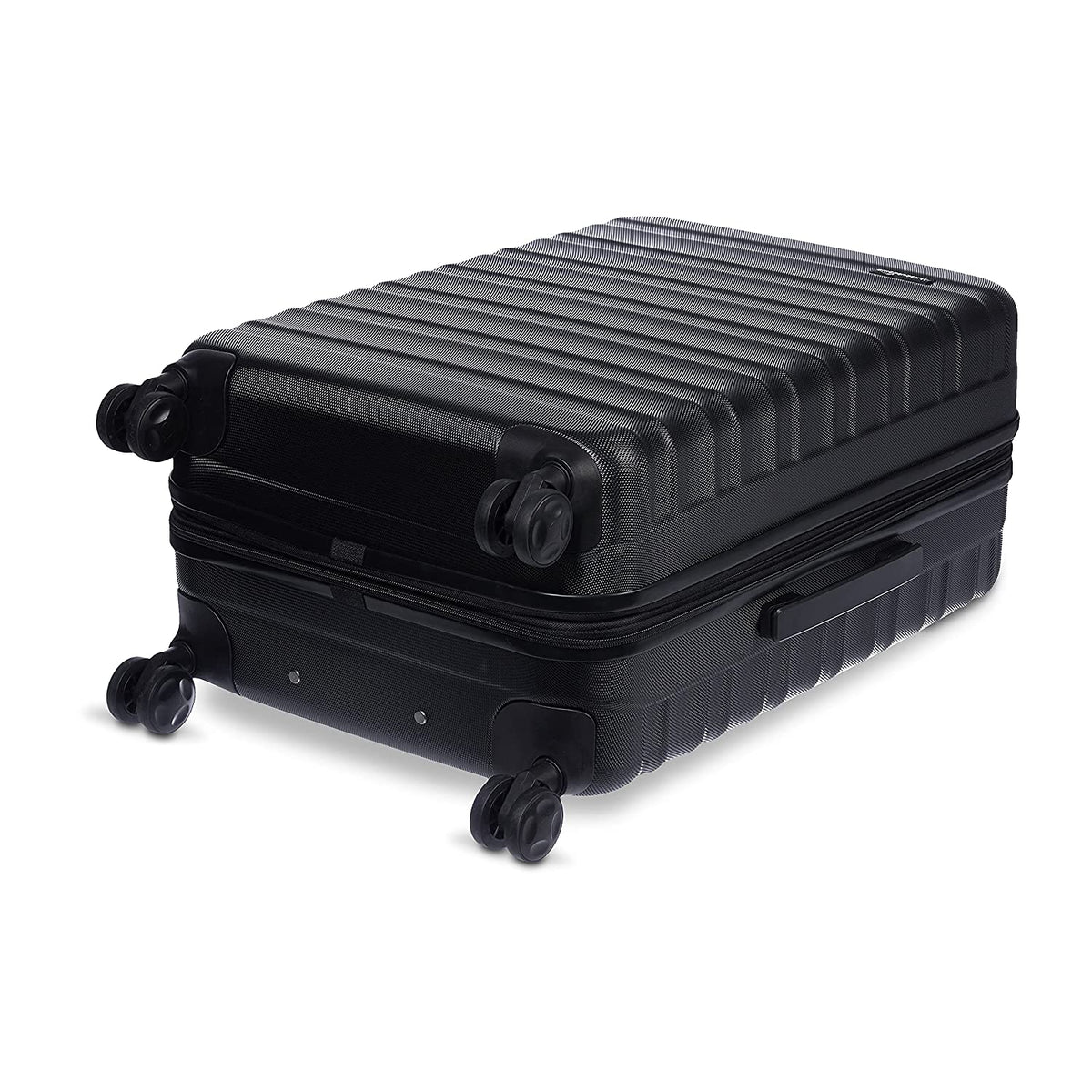 Set of 3 (55 cm + 68 Cm + 78 Cm) Black Hardsided Trolley